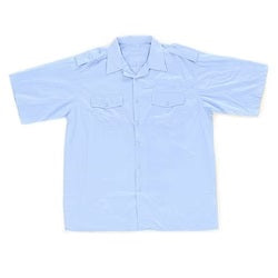 Glad Neck Pilot Shirt Short Sleeve