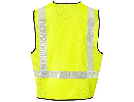 Airport Hi-Viz Reflective Full Zip Vest