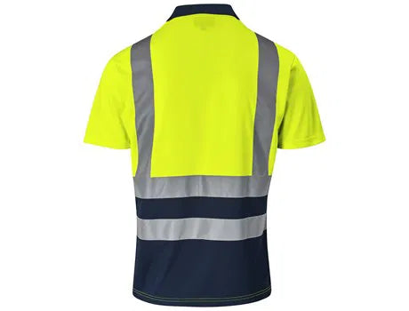 Surveyor Two-Tone Hi-Viz Reflective Golf Shirt