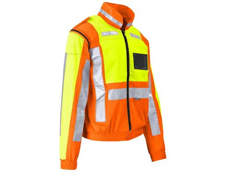 Metro Two-Tone Hi-Viz Reflective Zip-Off Jacket