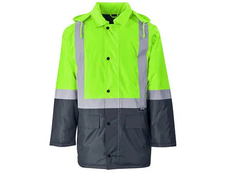 Hazard Padded Two-Tone Hi-Viz Reflective Jacket