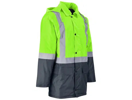 Hazard Padded Two-Tone Hi-Viz Reflective Jacket