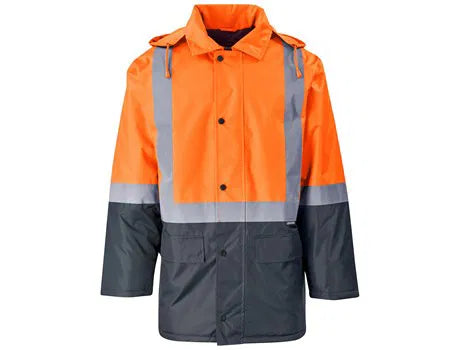 Hazard Padded Two-Tone Hi-Viz Reflective Jacket