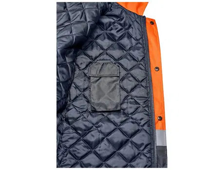 Hazard Padded Two-Tone Hi-Viz Reflective Jacket