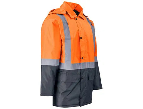 Hazard Padded Two-Tone Hi-Viz Reflective Jacket