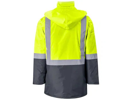 Hazard Padded Two-Tone Hi-Viz Reflective Jacket