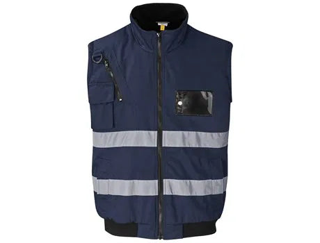 Techno Padded Hi-Viz Reflective Bunny Jacket