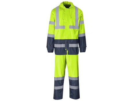 Torrent Two-Tone Hi-Viz Ref Polyester/PVC Rainsuit