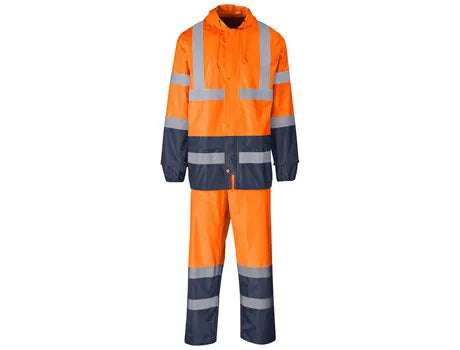 Torrent Two-Tone Hi-Viz Ref Polyester/PVC Rainsuit