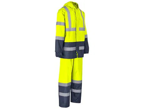 Torrent Two-Tone Hi-Viz Ref Polyester/PVC Rainsuit