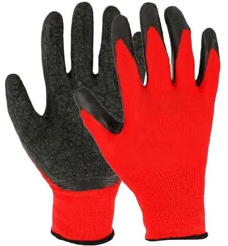 Red Lightweight Wrist Flex Gloves