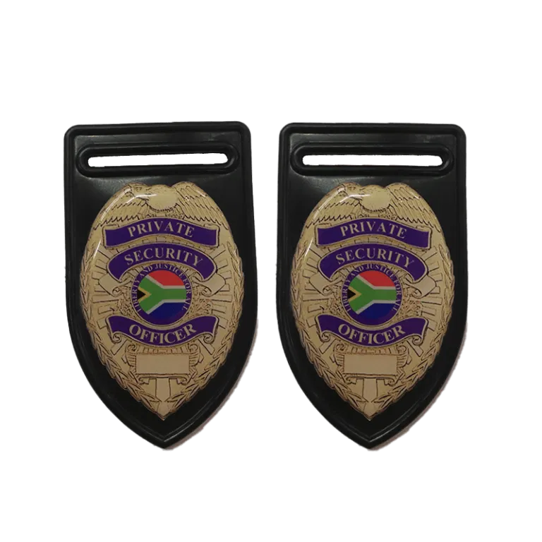 Domed Flashes - With Custom Logo