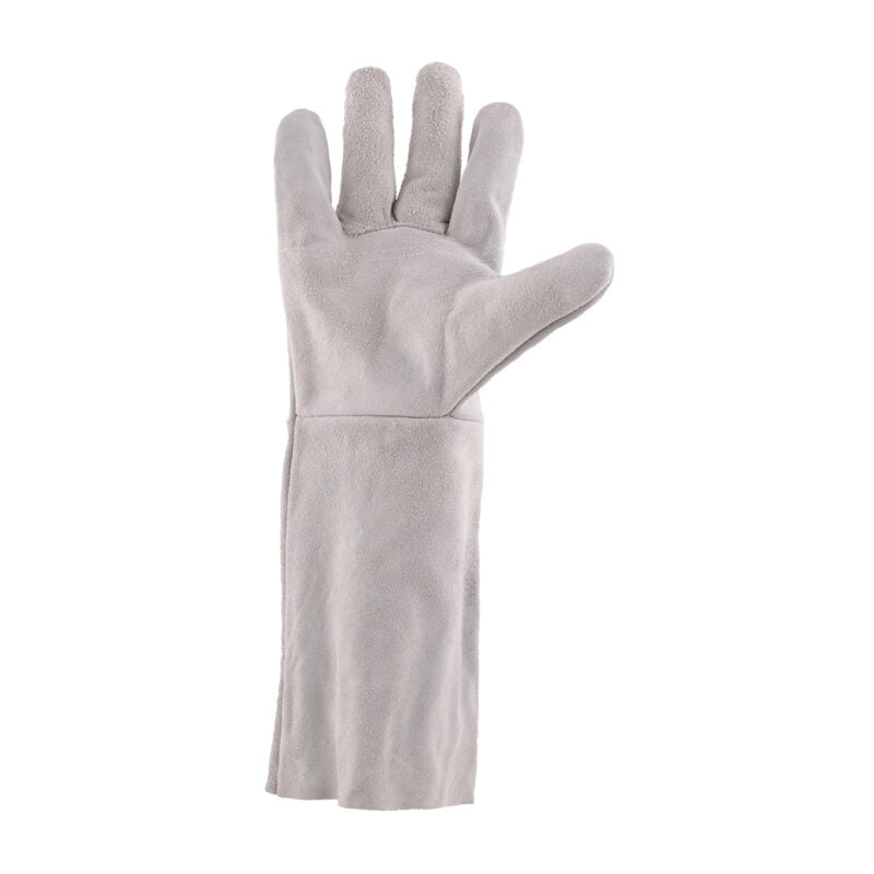 Chrome Leather Gloves Elbow Length