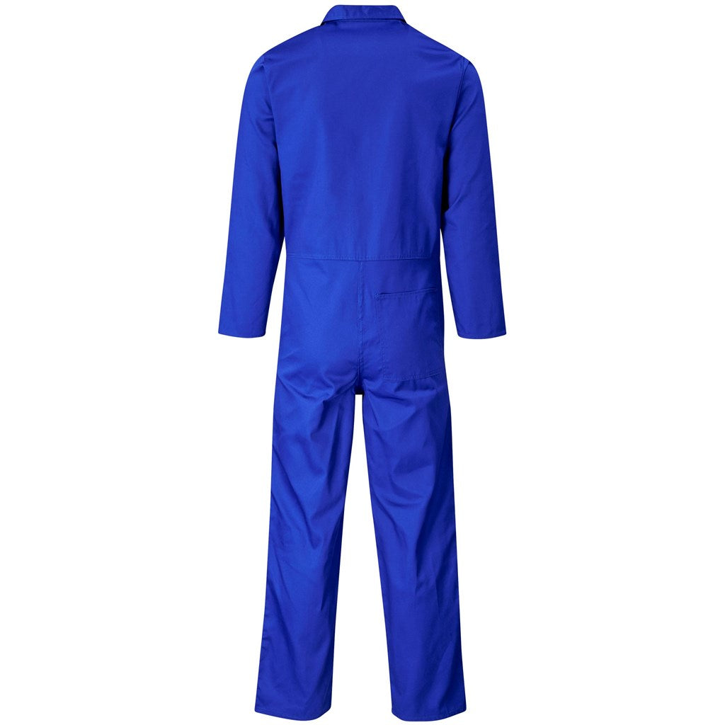 Safety Polycotton Boiler Suit Royal Blue