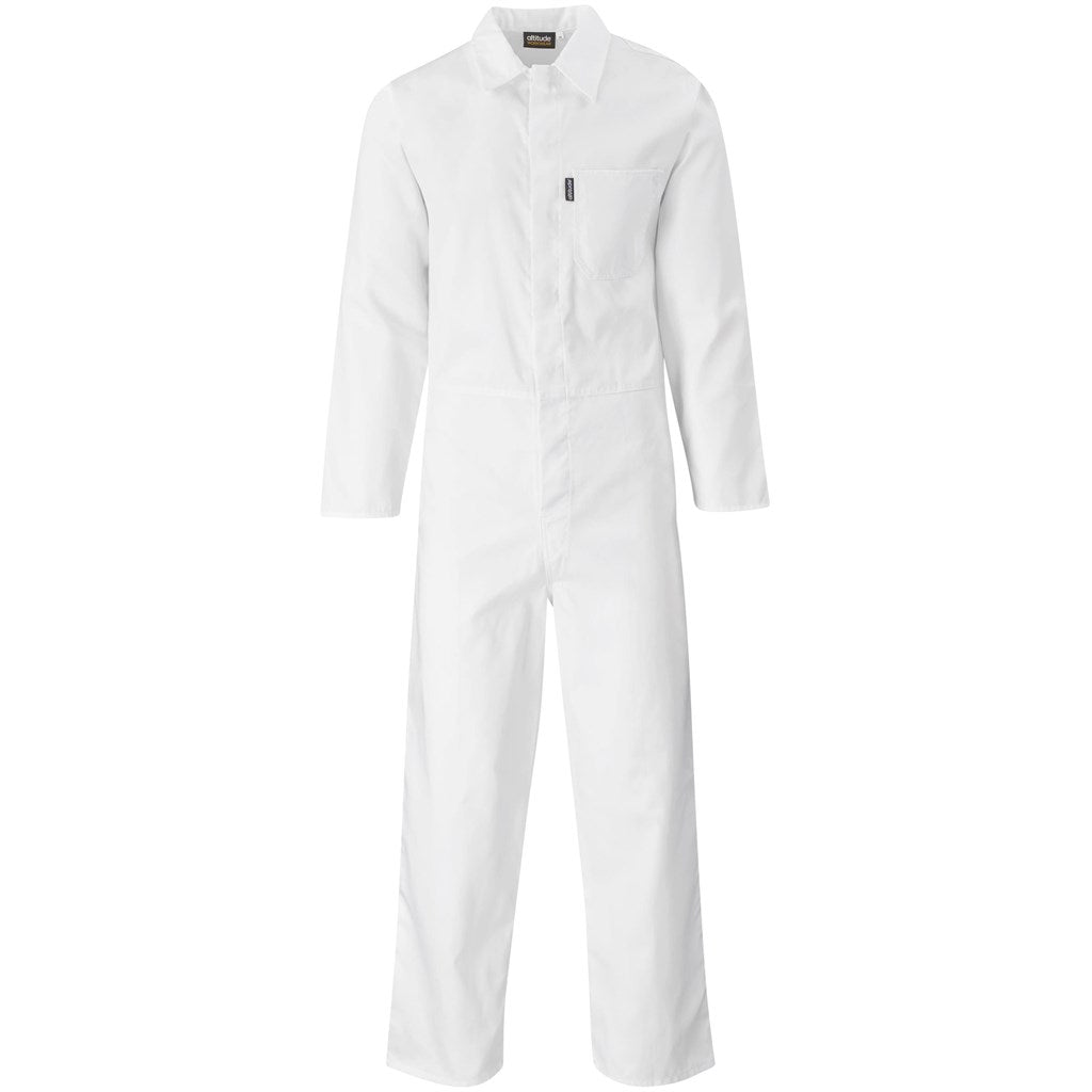 Safety Polycotton Boiler Suit White
