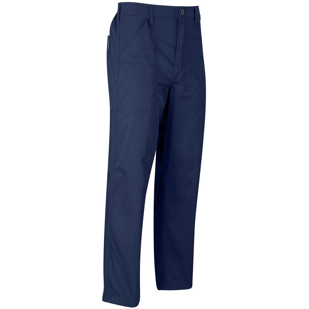 Site Premium Polycotton Pants Navy