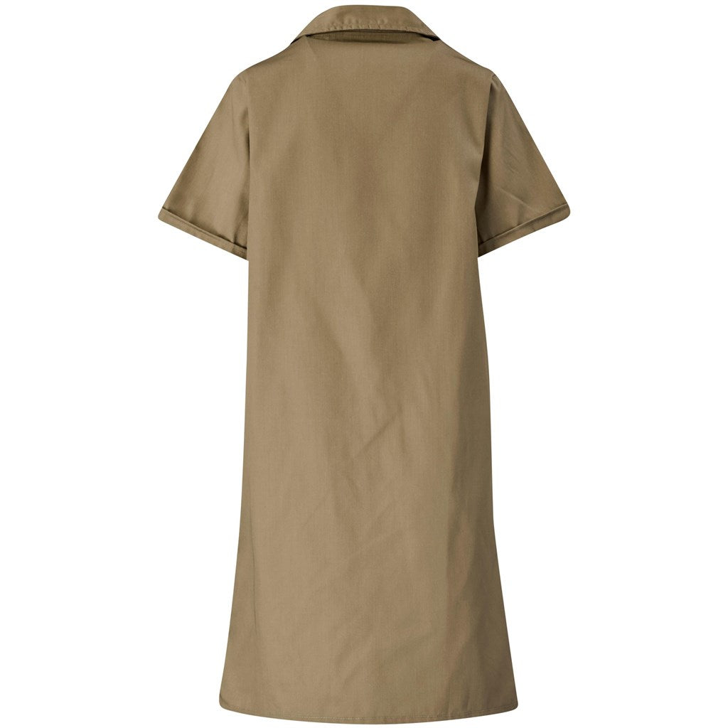 Marriot Polycotton Housecoat Khaki