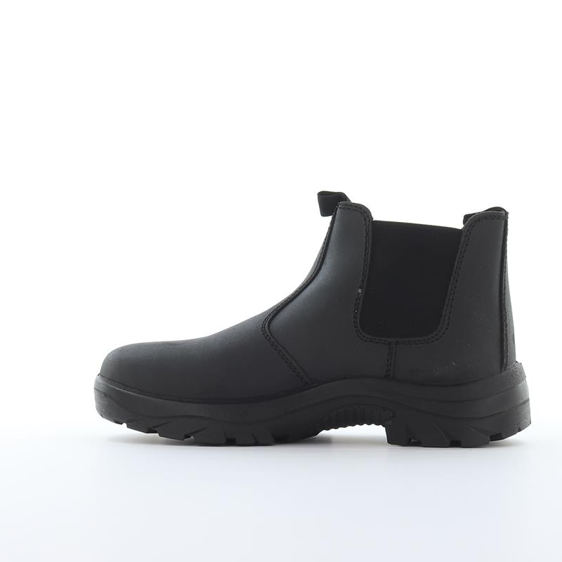 Kaliber Chelsea Black Safety Boots