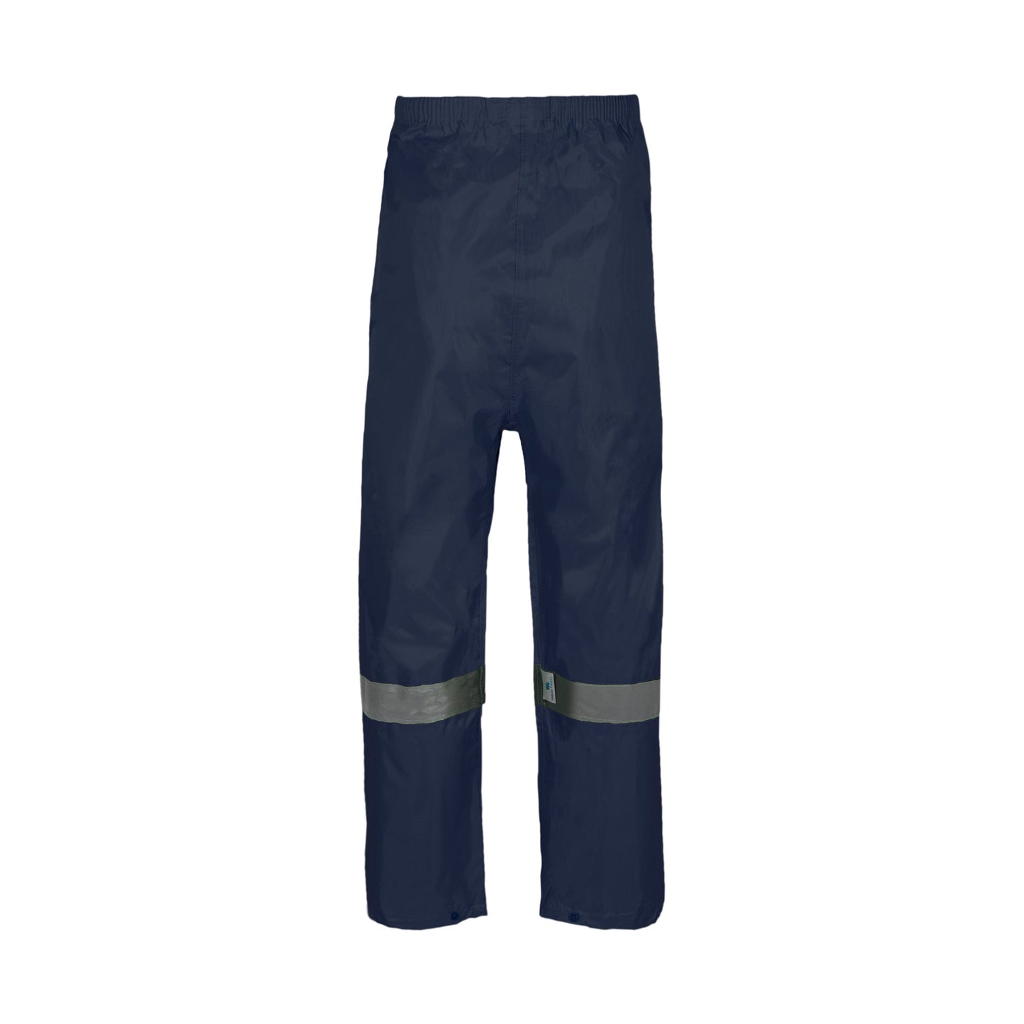 Navy Rubberised Rain Suit with Reflective Tape