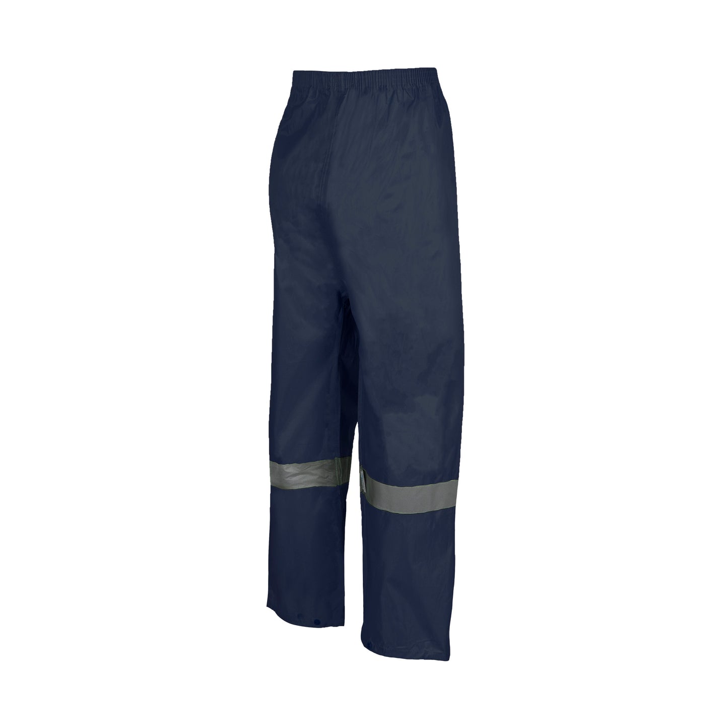 Navy Rubberised Rain Suit with Reflective Tape