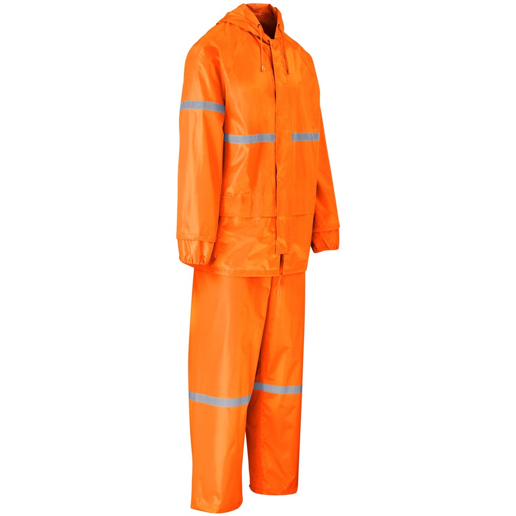 2 Piece Rain Suit with Reflective Tape