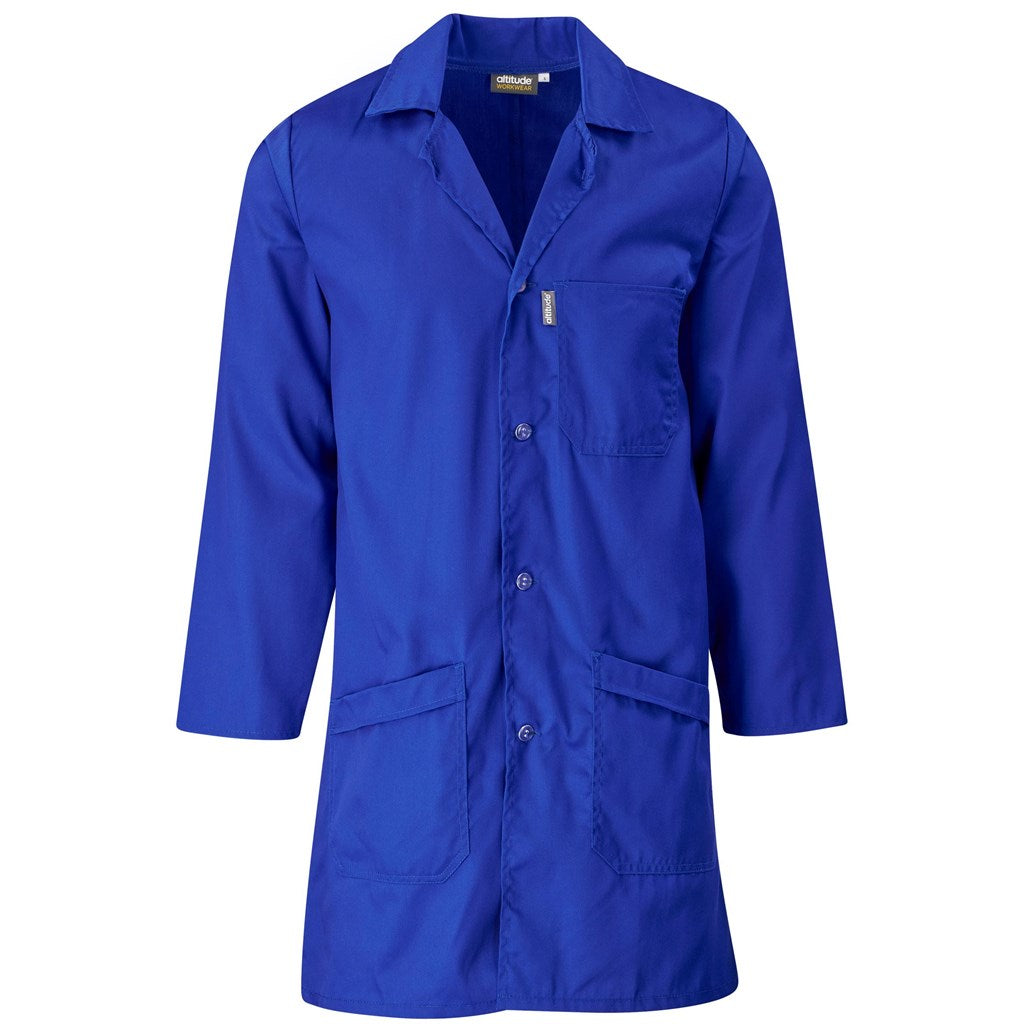 Polycotton Dust Coat Royal Blue