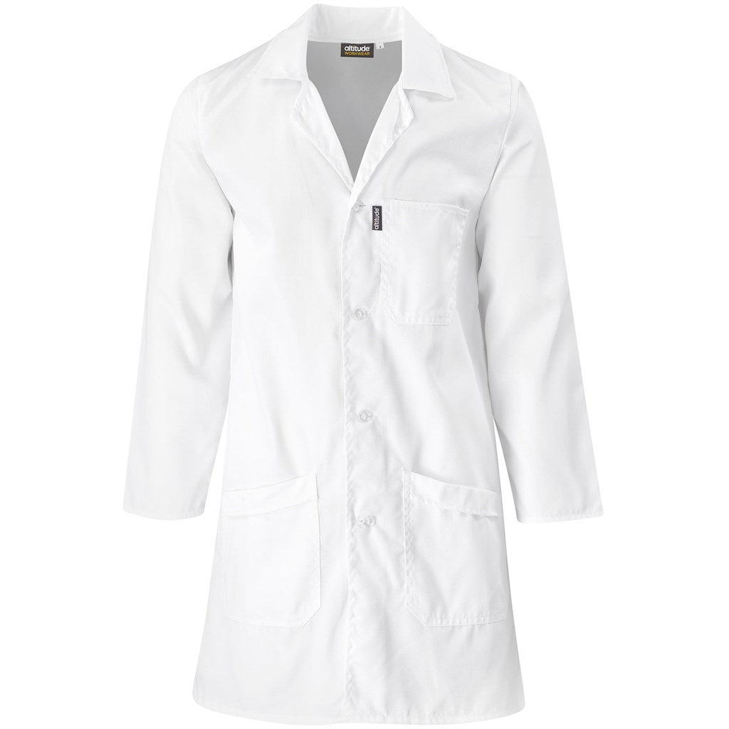 Polycotton Dust Coat White