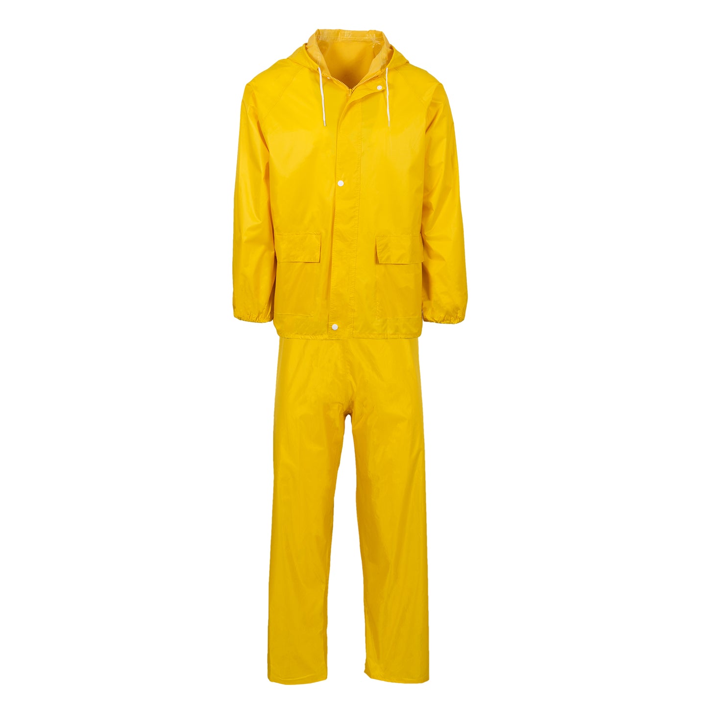 Yellow Rubberised Rain Suit