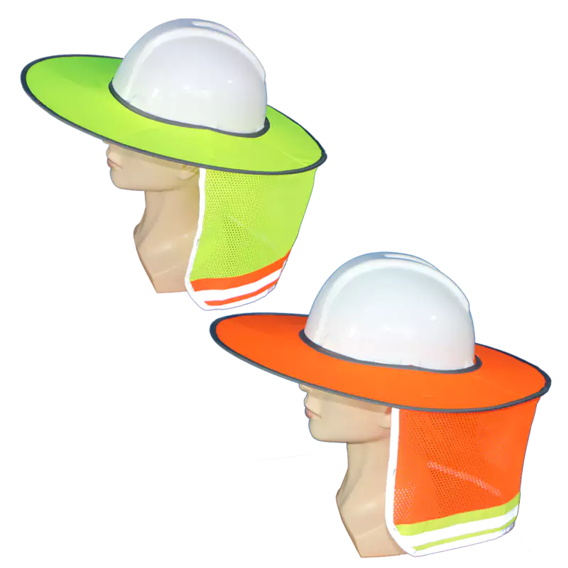 Sun Protector For Hard Hats With Reflective