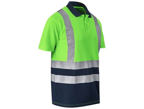Surveyor Two-Tone Hi-Viz Reflective Golf Shirt
