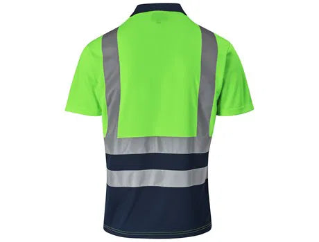 Surveyor Two-Tone Hi-Viz Reflective Golf Shirt