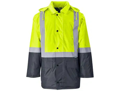 Hazard Padded Two-Tone Hi-Viz Reflective Jacket