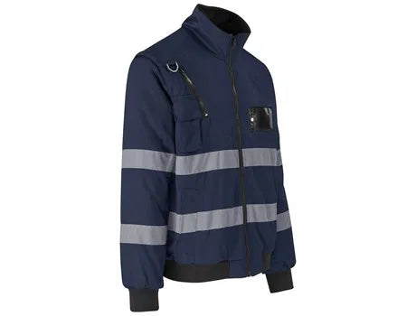Techno Padded Hi-Viz Reflective Bunny Jacket