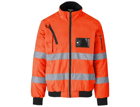 Techno Padded Hi-Viz Reflective Bunny Jacket