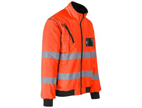 Techno Padded Hi-Viz Reflective Bunny Jacket