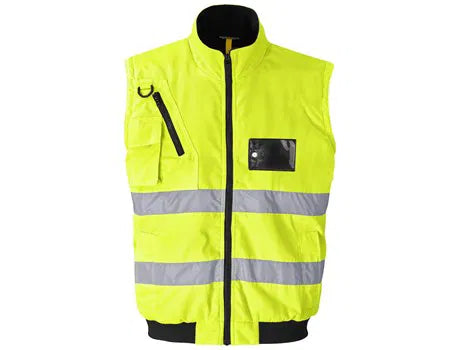Techno Padded Hi-Viz Reflective Bunny Jacket