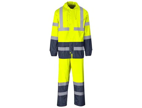 Torrent Two-Tone Hi-Viz Ref Polyester/PVC Rainsuit