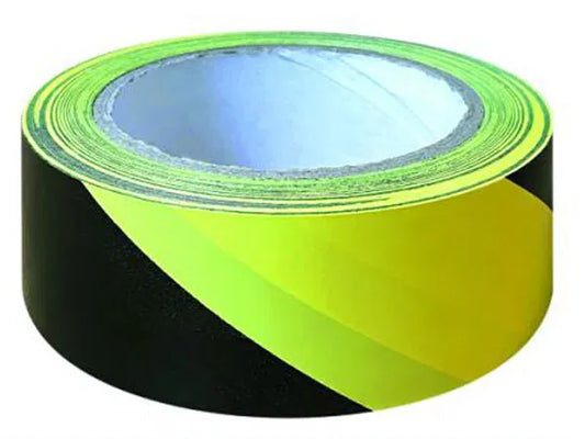 Yellow and Black 500m Barrier Tape