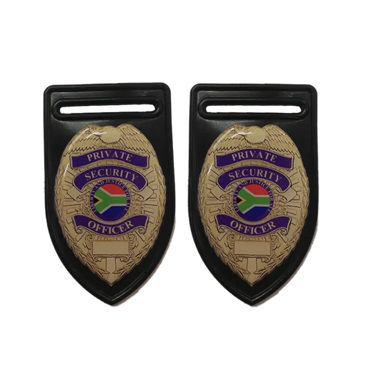 Domed Flashes - With Custom Logo