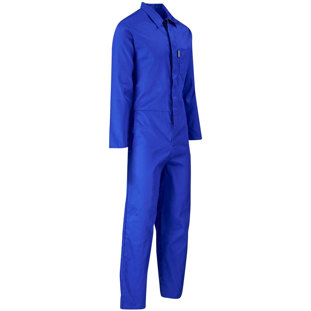 Safety Polycotton Boiler Suit Royal Blue