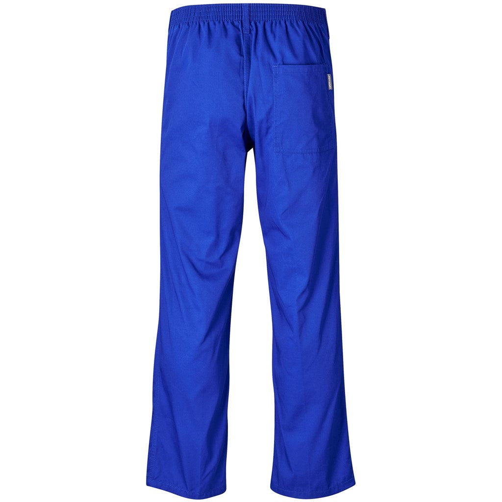 Site Premium Polycotton Pants Royal Blue