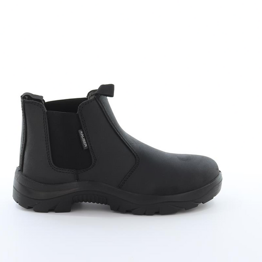 Kaliber Chelsea Black Safety Boots