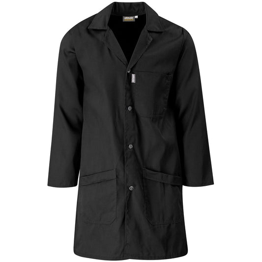 Polycotton Dust Coat Black