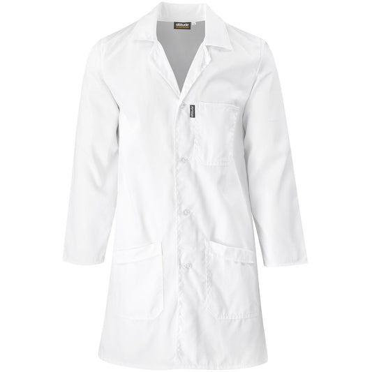 Polycotton Dust Coat White