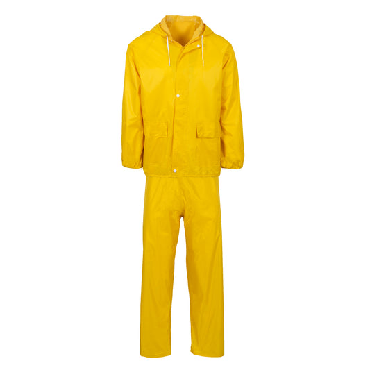 Yellow Rubberised Rain Suit