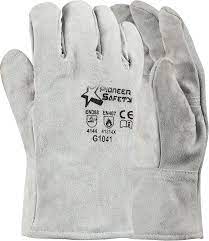 Chrome Leather Gloves Wrist Length